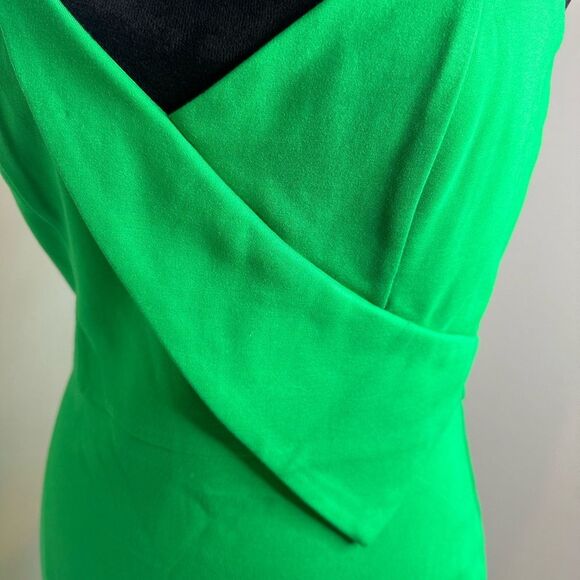 Lavish Alice Green Origami Ponte Dress Size 8 NWT - Picture 8 of 12